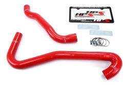 HPS Performance - HPS 57-1453 Red Red Radiator Hose Kit for 06-08 Jeep Grand Cherokee SRT8 6.1L - Image 2