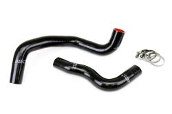 HPS Performance - HPS 57-1833-BLK Black Radiator Coolant Hose Kit for 14-16 Infiniti Q50 3.7L V6 - Image 1