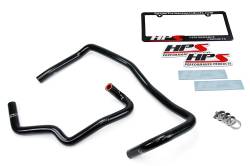 HPS Performance - HPS 57-1468-BLK Black Heater Coolant Hose Kit for 07-09 Toyota FJ Cruiser 4.0L - Image 2