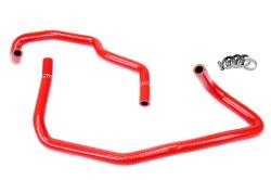 HPS Performance - HPS 57-1468 Red Red Heater Coolant Hose Kit for 07-09 Toyota FJ Cruiser 4.0L V6 - Image 1