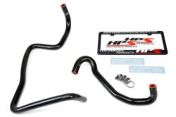HPS Performance - HPS 57-1471-BLK Black Heater Coolant Hose Kit for 06-20 Jeep Grand Cherokee WK1 - Image 2