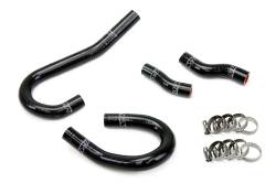 HPS Performance - HPS 57-1473-BLK Black Heater Coolant Hose Kit for 12-15 Jeep Grand Cherokee WK2 - Image 1