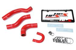 HPS Performance - HPS 57-1477 Red Red Radiator Hose Kit for 84-95 Toyota 4Runner 22RE EFI - Image 2
