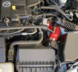 HPS Performance - HPS 57-1494-BLK Black Air Intake Kit Post MAF Hose for 09-15 Mazda MX-5 Miata - Image 2