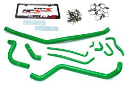 HPS Performance - HPS 57-1504-GRN Green Radiator Hose Kit for 04-09 Kawasaki KFX700 - Image 2