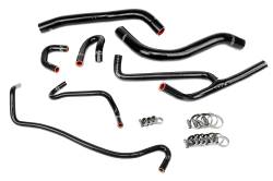 HPS Performance - HPS 57-1506-BLK Black Radiator/Heater Coolant Hose Kit for 15-17 Ford Mustang - Image 1