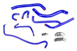 HPS Performance - HPS 57-1506-BLUE Blue Radiator/Heater Coolant Hose Kit for 15-17 Ford Mustang - Image 1