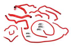 HPS Performance - HPS 57-1512 Red Red Radiator/Heater Coolant Hose Kit for 10-13 Mazda Mazdaspeed - Image 1