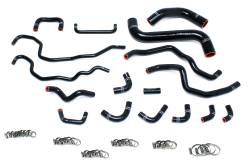 HPS Performance - HPS 57-1516-BLK Black Radiator/Heater Coolant Hose Kit for 15-20 Subaru WRX STI - Image 1