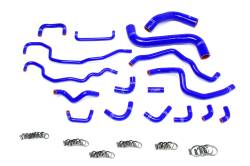 HPS Performance - HPS 57-1516-BLUE Blue Radiator/Heater Coolant Hose Kit for 15-20 Subaru WRX STI - Image 1