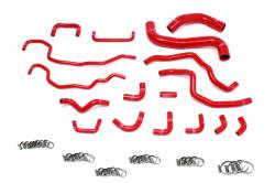 HPS Performance - HPS 57-1516 Red Red Radiator/Heater Coolant Hose Kit for 15-20 Subaru WRX STI - Image 1
