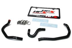 HPS Performance - HPS 57-1520-BLK Black Heater Coolant Hose Kit for 86-92 Toyota Supra MK3 Turbo - Image 2