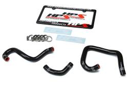 HPS Performance - HPS 57-1521-BLK Black Heater Coolant Hose Kit for 93-98 Toyota Supra MK4 2JZ - Image 2
