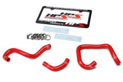 HPS Performance - HPS 57-1521 Red Red Heater Coolant Hose Kit for 93-98 Toyota Supra MK4 2JZ - Image 2