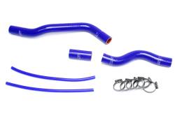 HPS Performance - HPS 57-1525-BLUE Blue Black Radiator Hose Kit for 01-05 Honda Civic 1.7L - Image 1
