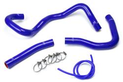 HPS Performance - HPS 57-1530-BLUE Blue Radiator Hose Kit for 08-17 Mitsubishi Lancer 2.0L 2.4L - Image 1