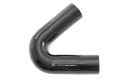 HPS Performance - HPS HTSEC135-162-BLK 1.625" 41mm ID Elbow Coupler Hose 4-ply Black 135-DEG - Image 1
