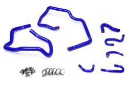 HPS Performance - HPS 57-1547-BLUE Blue Heater Coolant Hose Kit for 10-14 Toyota FJ Cruiser 4.0L - Image 1