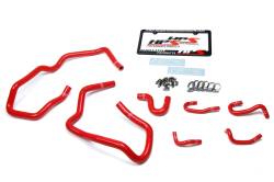 HPS Performance - HPS 57-1547-RED Red Heater Coolant Hose Kit for 10-14 Toyota FJ Cruiser 4.0L V6 - Image 2
