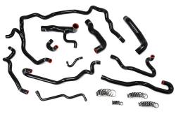 HPS Performance - HPS 57-1552-BLK Black Radiator/Heater Coolant Hose Kit for 04-05 BMW 530i E60 - Image 1