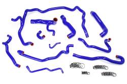 HPS Performance - HPS 57-1552-BLUE Blue Radiator/Heater Coolant Hose Kit for 04-05 BMW 530i E60 - Image 1