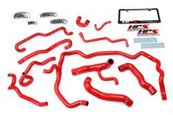 HPS Performance - HPS 57-1552 Red Red Radiator/Heater Coolant Hose Kit for 04-05 BMW 530i E60 - Image 2