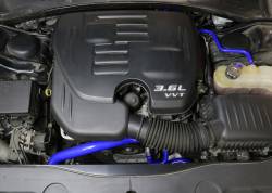 HPS Performance - HPS 57-1583-BLUE Blue Radiator/Heater Coolant Hose Kit for 11-20 Dodge Charger - Image 2