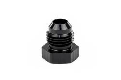 HPS Performance - HPS AN806-6 AN Male Fittings Plug Aluminum Black 37-DEG Flare - Image 2