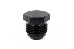 HPS Performance - HPS AN806-10 -10AN Male Fittings Plug Aluminum Black 37-DEG Flare - Image 1