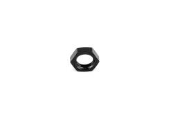 HPS Performance - HPS AN924-4 -4AN Female Bulkhead Fitting Jam Nut Aluminum Black - Image 2