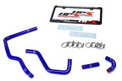 HPS Performance - HPS 57-1587-BLUE Blue Heater Coolant Hose Kit for 84-88 Toyota Pickup 22RE - Image 2