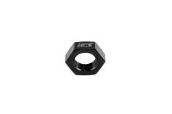 HPS Performance - HPS AN924-6 -6AN Female Bulkhead Fitting Jam Nut Aluminum Black - Image 2