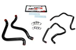 HPS Performance - HPS 57-1589-BLK Black Radiator/Heater Coolant Hose for 03-06 Jeep Wrangler TJ - Image 2