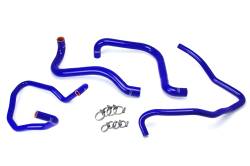 HPS Performance - HPS 57-1589-BLUE Radiator/Heater Coolant Hose Kit for 03-06 Jeep Wrangler TJ - Image 1