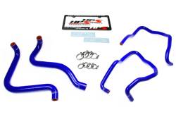 HPS Performance - HPS 57-1589-BLUE Radiator/Heater Coolant Hose Kit for 03-06 Jeep Wrangler TJ - Image 2