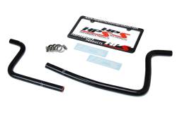 HPS Performance - HPS 57-1590-BLK Black Heater Coolant Hose Kit for 97-02 Jeep Wrangler 2.5L 4Cyl - Image 2