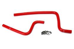 HPS Performance - HPS 57-1590 Red Red Heater Coolant Hose Kit for 97-02 Jeep Wrangler 2.5L 4Cyl - Image 1