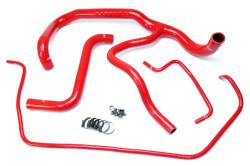 HPS Performance - HPS 57-1594R Red Red Radiator Hose Kit for 14-17 Chevy Silverado V6 4.3L - Image 1