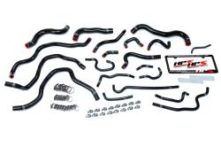 HPS Performance - HPS 57-1607-BLK Black Radiator/Heater Coolant Hose Kit for 16-20 Honda Civic - Image 2
