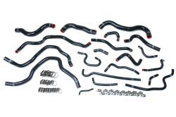 HPS Performance - HPS 57-1607-BLK Black Radiator/Heater Coolant Hose Kit for 16-20 Honda Civic - Image 1