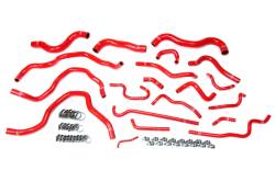 HPS Performance - HPS 57-1607-RED Red Radiator/Heater Coolant Hose Kit for 16-20 Honda Civic - Image 1