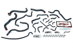 HPS Performance - HPS 57-1608-BLK Black Radiator/Heater Coolant Hose Kit for 16-20 Honda Civic - Image 2