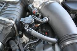 J&L Oil Separator Co - J&L Oil Separator 3020D-B Black Oil Separator 3.0 Driver Side - Image 1
