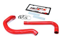 HPS Performance - HPS 57-1627 Red Red Radiator Hose Kit for 87-95 Jeep Wrangler YJ 2.5L - Image 2