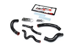 HPS Performance - HPS 57-1630-BLK Black Radiator Hose Kit for 13-17 Hyundai Veloster 1.6L Turbo - Image 2
