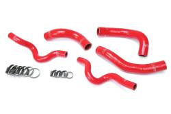 HPS Performance - HPS 57-1630 Red Red Radiator Hose Kit for 13-17 Hyundai Veloster 1.6L Turbo - Image 1