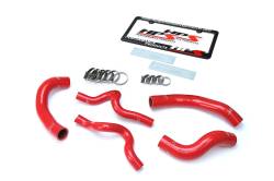 HPS Performance - HPS 57-1630 Red Red Radiator Hose Kit for 13-17 Hyundai Veloster 1.6L Turbo - Image 2