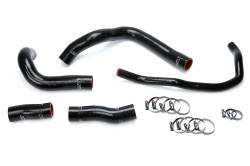 HPS Performance - HPS 57-1633-BLK Black Radiator Hose Kit for 16-17 Lexus GS200t 2.0L Turbo - Image 1