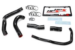 HPS Performance - HPS 57-1633-BLK Black Radiator Hose Kit for 16-17 Lexus GS200t 2.0L Turbo - Image 2