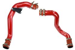 HPS Performance - HPS 17-105R Red Hot/Cold Charge Pipe w/Boots for 03-07 Ford F550 6.0 Powerstroke - Image 1